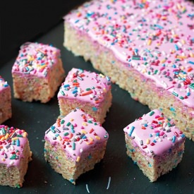 Funfetti Rice Krispie Treats