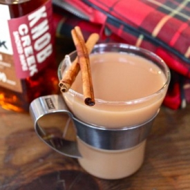 Smoked Maple Bourbon Chai Tea Toddy