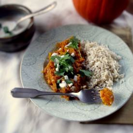 Spiced Afghan Pumpkin