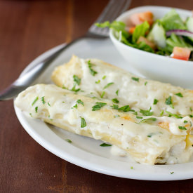 Chicken & Mushroom Manicotti