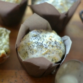 Almond Poppy Seed Muffins