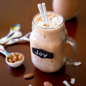 Skinny Almond Joy Milkshakes