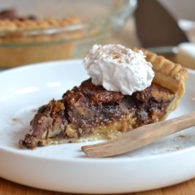 Chocolate Gelt Pecan Pie