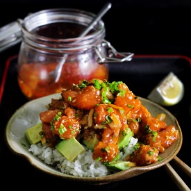 Hawaii-Style Salmon Poke