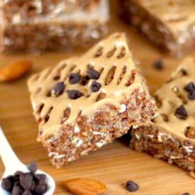 Healthy Chocolate Krispy Treats