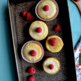 Lemon Raspberry Cupcakes