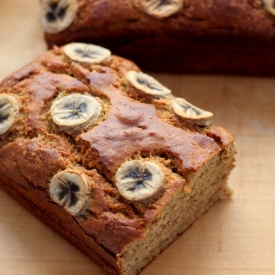 Peanut Butter Banana Bread