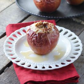 Spiced Oatmeal Baked Apples