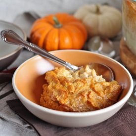 Pumpkin Cornflake Pudding