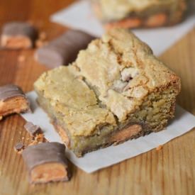 Butterfinger Blondies