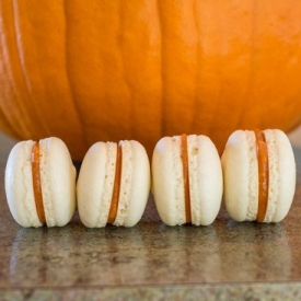 Pumpkin Pie Macarons