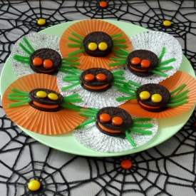 Halloween Spider Cookies