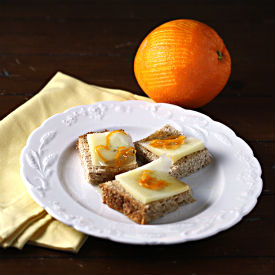 Bread with Pecorino, Honey & Orange