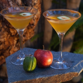 Candied Apple Guava Cocktail