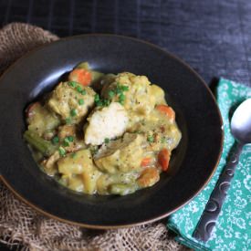 Vegan Chicken and Dumplings