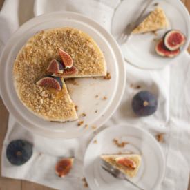 Ricotta Cheesecake with Figs