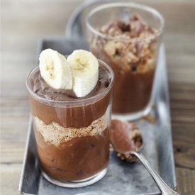 Banana & Chocolcate Mousse