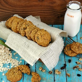 Pumpkin Oatmeal Cookies