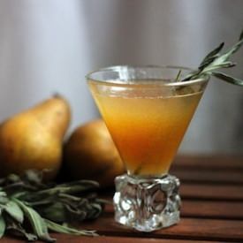 Pear and Sage Sazerac