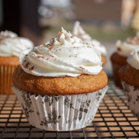 Pumpkin Spice Latte Cupcakes