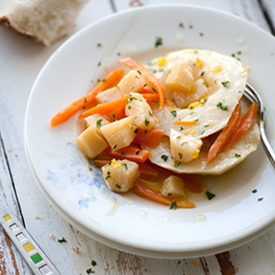 Celeriac In Olive Oil With Orange