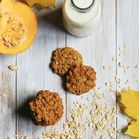 Pumpkin Oatmeal Cookies