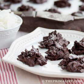 Salted Chocolate Coconut Stacks