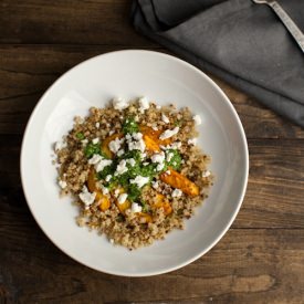 Adobo Acorn Squash and Quinoa