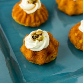 Pumpkin Mini Bundt Cakes