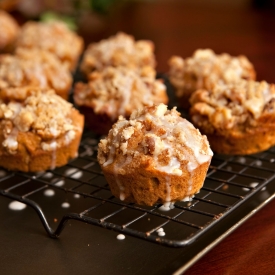 Skinny Pumpkin Muffins w/ Streusel