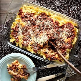 Beefy Noodle Casserole