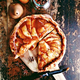 Rustic Pear & Almond Galette