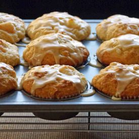 Pear & Candied Ginger Muffins