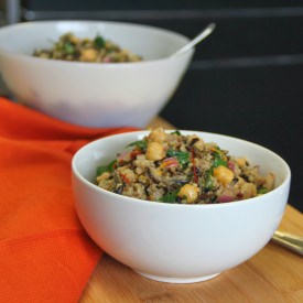 Quinoa and Black Rice Salad