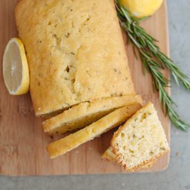 Lemon Rosemary Olive Oil Cake