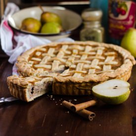 Pear and Ginger Autumn Tart