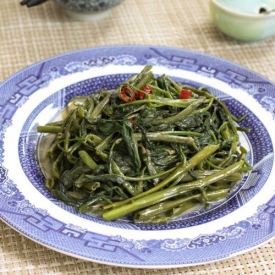 Cantonese Style Water Spinach