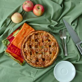 Lime and Honey Apple Pie