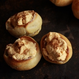 Pumpkin Pie Stuffed Pate a Choux