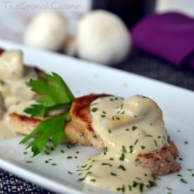 Pork Tenderloin with Mushroom sauce