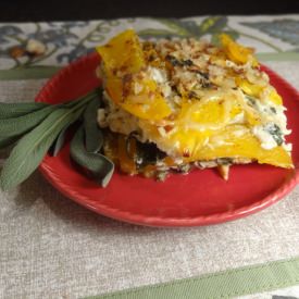 4 Cheese Butternut Squash Lasagna