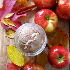 Vegan Caramel Apple Ice Cream