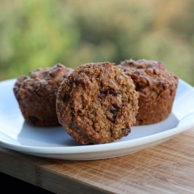 Apple Oat Bran Muffins