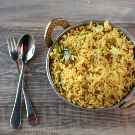 Temple Style Tamarind rice