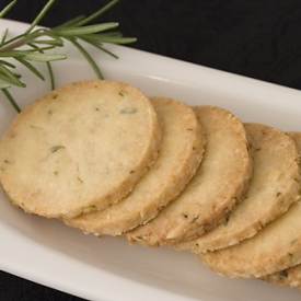 Parmesan & Rosemary Cookies