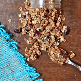 Coconut Cardamon Granola