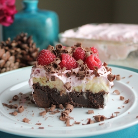 Raspberry Cheesecake Brownies