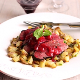 Duck Breast with Plum Sauce