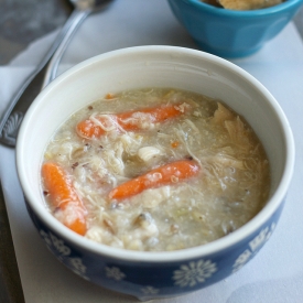 Slow Cooker Chicken WIld Rice Soup