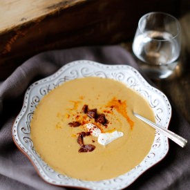 Creamy Brussels Sprout Soup